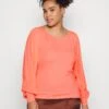 Vero Moda Curve Vmrandi Boat Neck- Long Sleeved Top - Georgia Peach -Vero Moda 4ff8362c430e471bbc6edb56fe78ac54