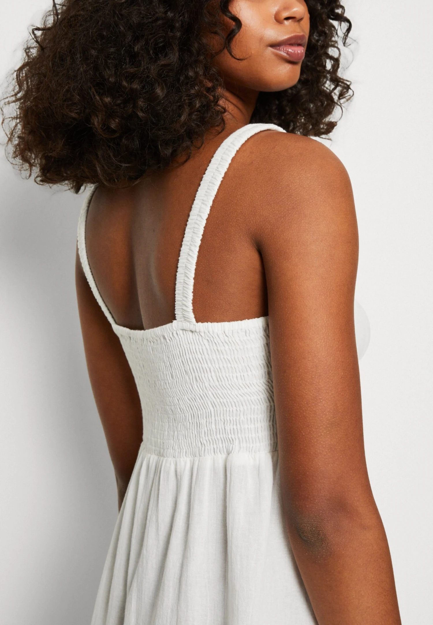 Vero Moda Vmmilan Short Dress - Shirt Dress - Snow White 8 Vero Moda Vmmilan Short Dress - Shirt Dress - Snow White - Image 6