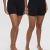 Vero Moda Petite Vmmaxi Biker 2Pack - Shorts - Black -Vero Moda 5284742fd76849e2a4f717fa06c62d09