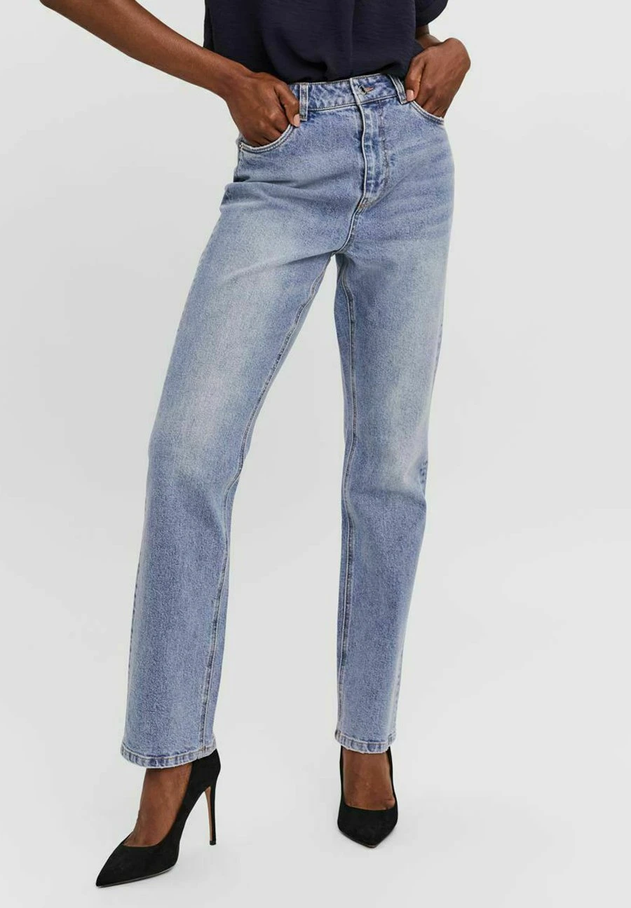 Vero Moda Straight Leg Jeans - Straight Leg Jeans 3 Vero Moda Straight Leg Jeans - Straight Leg Jeans