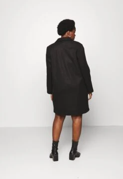 Vero Moda Curve Vmcpop Coat - Classic Coat - Black -Vero Moda 539180074fe9457381013d2ed70b7c1a
