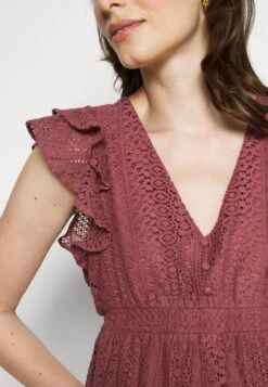 Vmmhoney Lace Short Dress- Day Dress - Rose Brown -Vero Moda 53ec3d24ece142adaffa56df24ff8c88