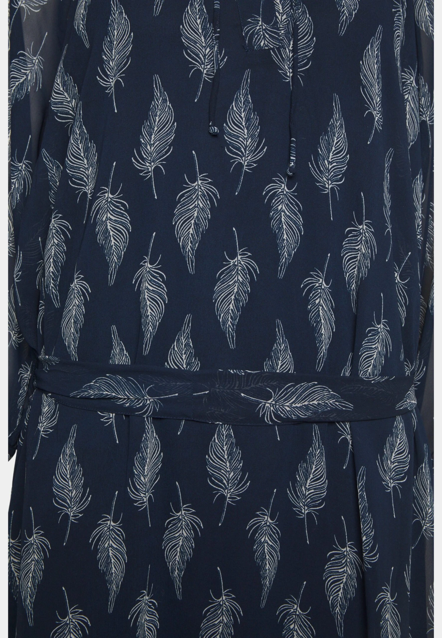 Vero Moda Tall Vmsara Sleeve Dress- Maxi Dress - Navy Blazer/Sara 5 Vero Moda Tall Vmsara Sleeve Dress- Maxi Dress - Navy Blazer/Sara - Image 3