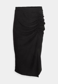 Vero Moda Petite Vmjona Calf Skirt - Pencil Skirt - Black -Vero Moda 55b38140c0044010bf1f17cfa8395eec