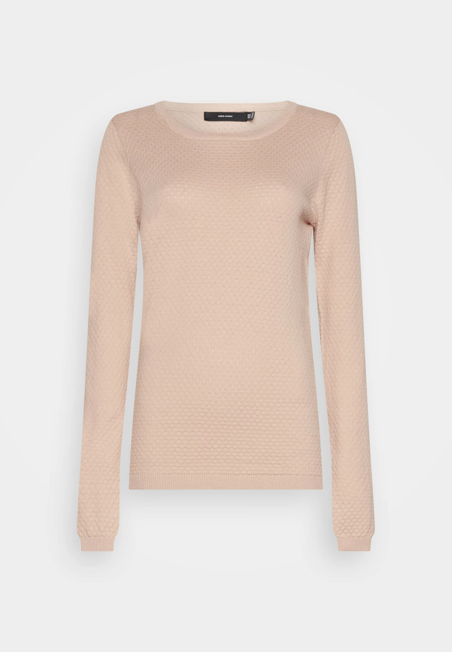 Vero Moda Tall Vmcare Structure O Neck - Jumper - Misty Rose 3 Vero Moda Tall Vmcare Structure O Neck - Jumper - Misty Rose