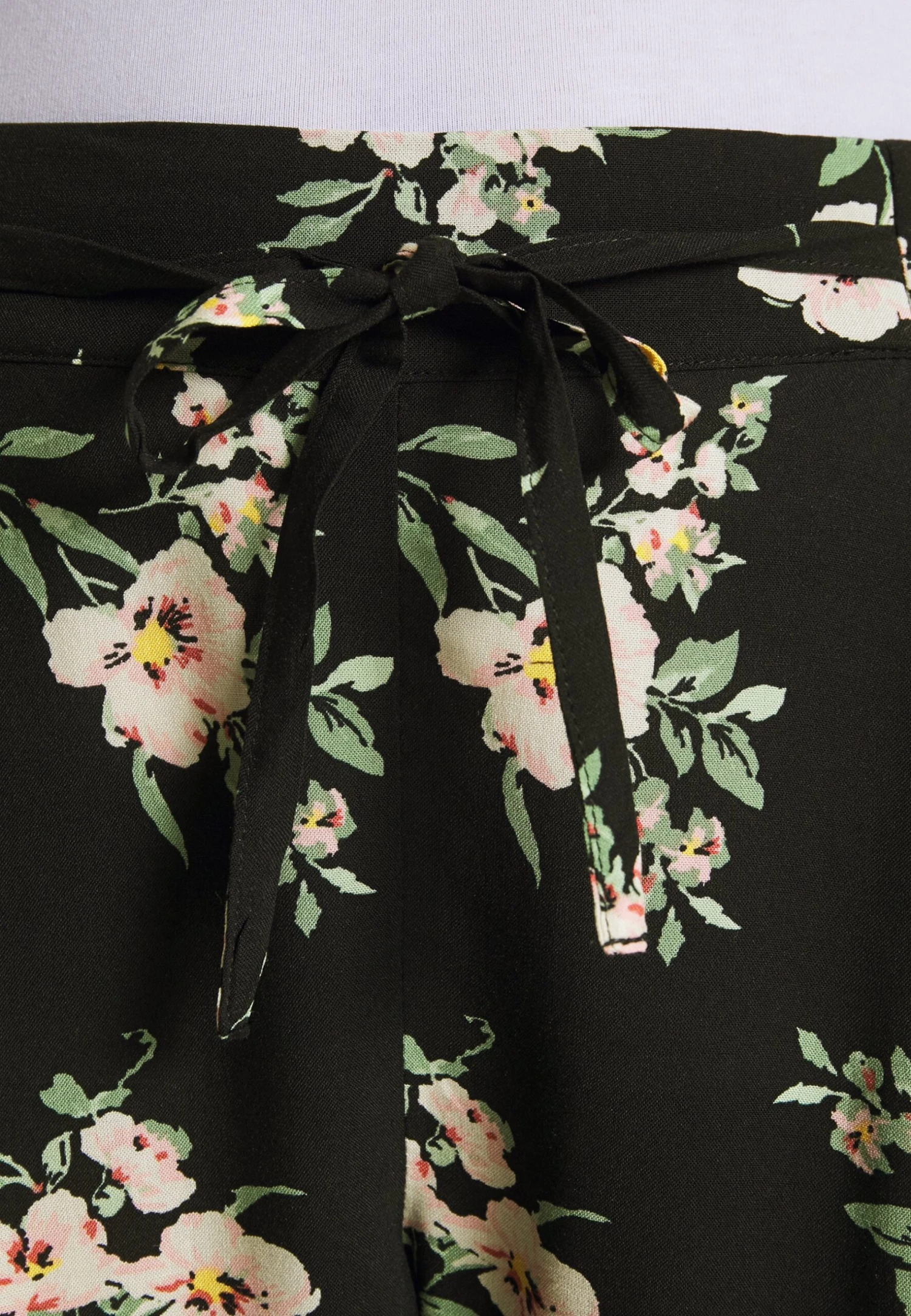 Vero Moda Petite Vmeasy Pants- Trousers - Black/Sandy Black 9 Vero Moda Petite Vmeasy Pants- Trousers - Black/Sandy Black - Image 7