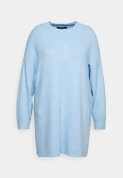 Vero Moda Curve Vmdoffy Oneck Long - Jumper - Little Boy Blue/Melange 12 Vero Moda Curve Vmdoffy Oneck Long - Jumper - Little Boy Blue/Melange -Vero Moda 589aa92e0df14c82bbdfae8b39800b6a