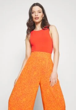 Vero Moda Petite Vmmenny Wide Pants - Trousers - Georgia Peach Melin -Vero Moda 58d63941ccab410fbade7d46c90249a5