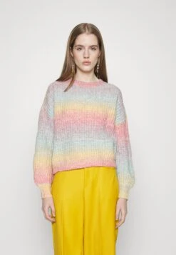 Vero Moda Petite Vmbegonia O Neck - Jumper - Multi-Coloured
