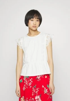 Vero Moda Petite Vmcaia- Blouse - Snow White