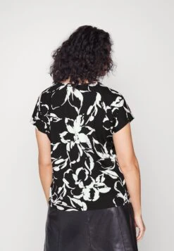 Vero Moda Curve Vmritaava - Print T-Shirt - Black Poliani -Vero Moda 5cf44eebb15a434eac2b7b4fa4aff46d