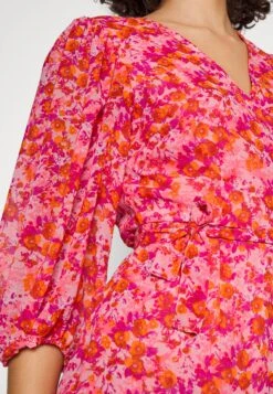 Vero Moda Vmamalia Short Wrap Dress - Day Dress - Sea Pink/Anneline -Vero Moda 605706e2a2774d769f5f16db3e73b342