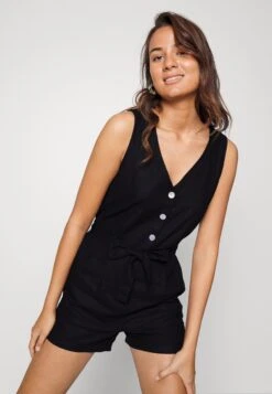 Vero Moda Vmjesmilo Playsuit - Jumpsuit - Black -Vero Moda 614e6445491b4d86b6273395bfa1c018