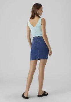 Vero Moda Vmcamilla Short Paperbag Skirt - Mini Skirt - Medium Blue Denim 10 Vero Moda Vmcamilla Short Paperbag Skirt - Mini Skirt - Medium Blue Denim -Vero Moda 629f7289d64e46cd8b1848999b9c0ed7