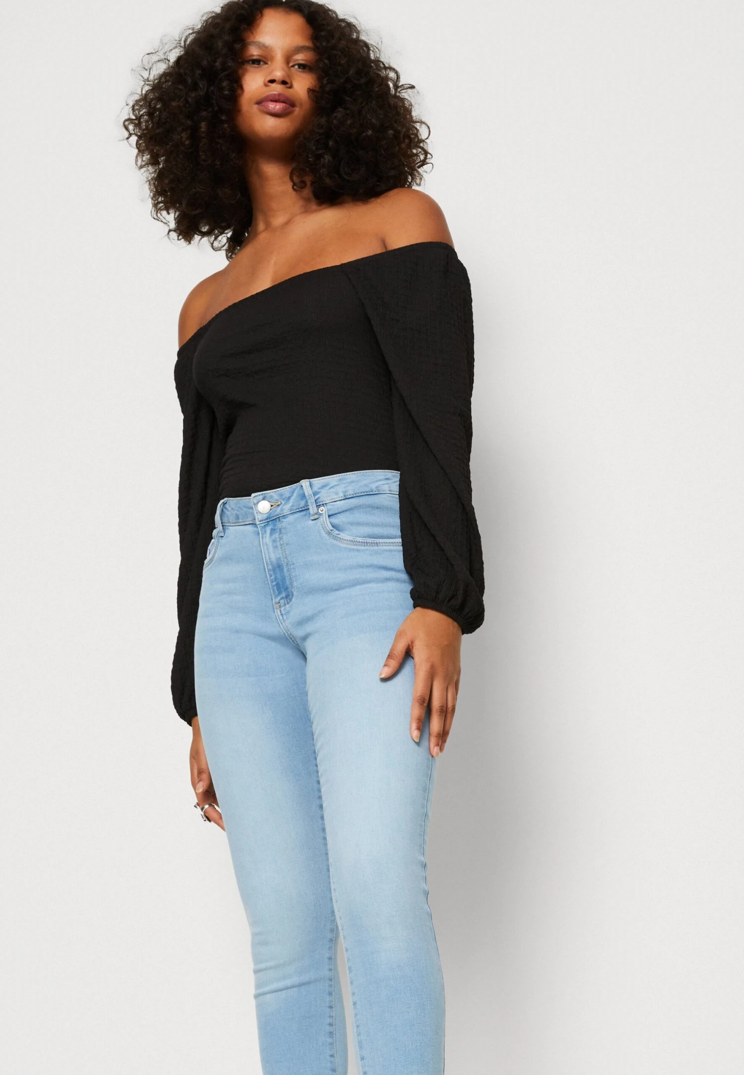 Vero Moda Vmalia Shape - Jeans Skinny Fit - Light Blue Denim 6 Vero Moda Vmalia Shape - Jeans Skinny Fit - Light Blue Denim - Image 4