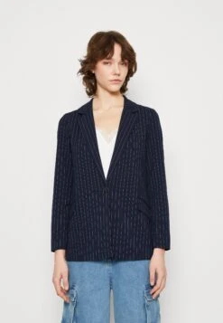Vero Moda Vmlistakia Pinstripe- Blazer - Navy/Birch