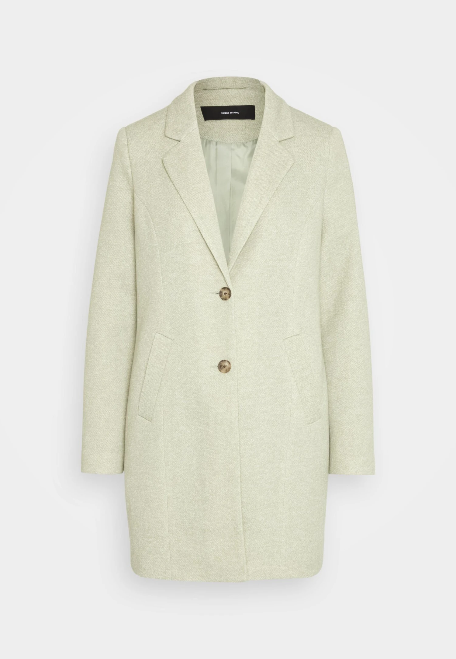 Vero Moda Vmverodonacallie Coat- Short Coat - Reseda/Melange 7 Vero Moda Vmverodonacallie Coat- Short Coat - Reseda/Melange - Image 5