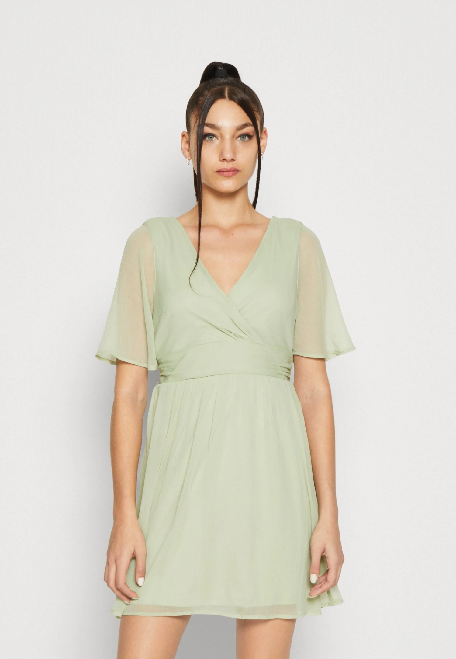 Vero Moda Vmmia Short Dress- Day Dress - Reseda 3 Vero Moda Vmmia Short Dress- Day Dress - Reseda