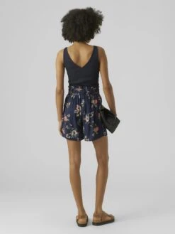 Vero Moda Vmeasy - Shorts - Dark Blue/Multi-Coloured -Vero Moda 686e765477ba4322ba9c85021156f40a