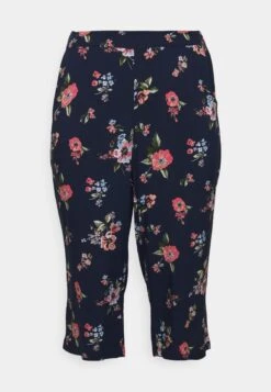 Vero Moda Curve Vmeasy Culotte Pants - Trousers - Navy Blazer/Fiona -Vero Moda 6906bede0f334b3a9caf4c6d9b2cfd77