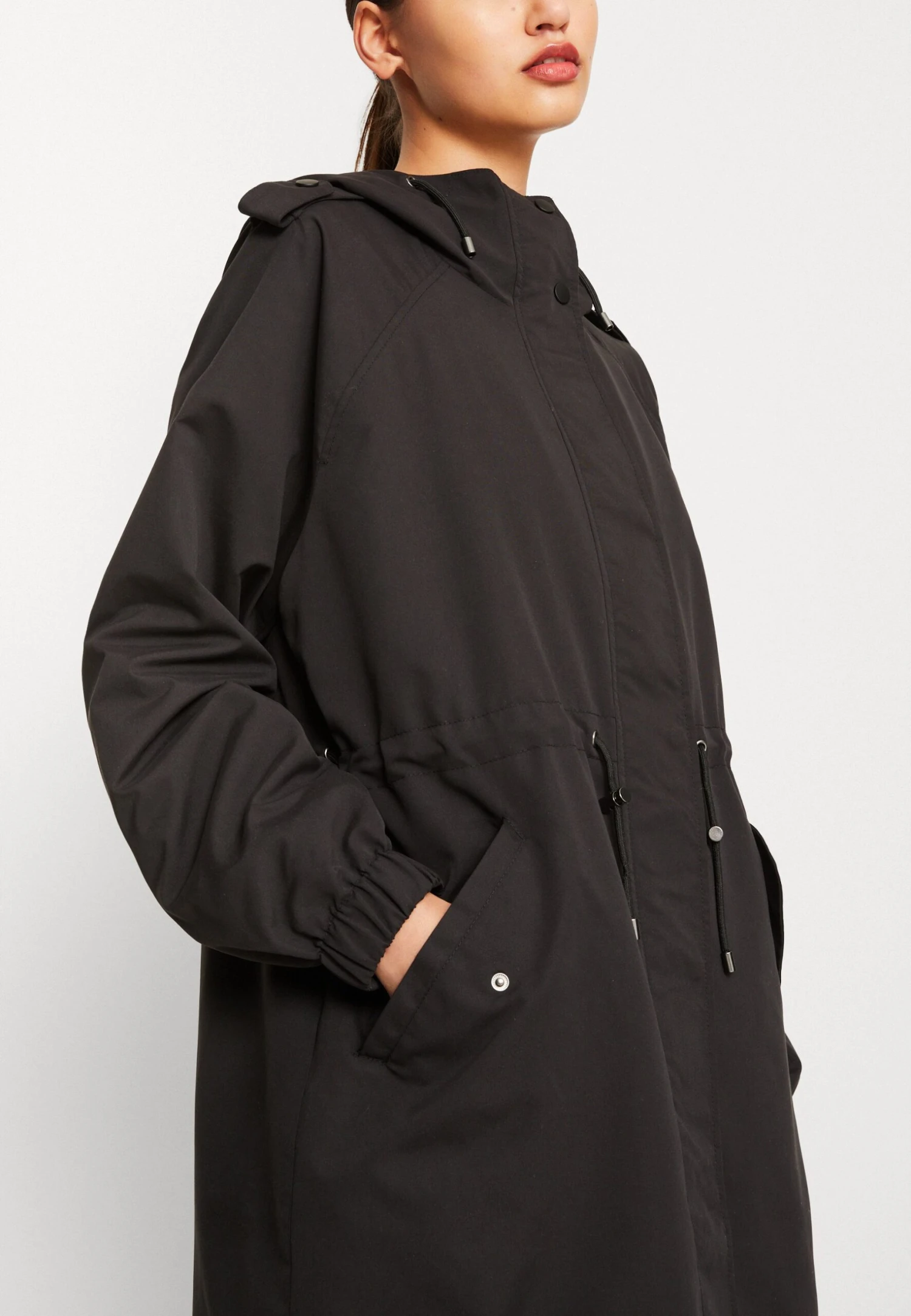 Vero Moda Vmpernillealison Coat - Parka - Black 8 Vero Moda Vmpernillealison Coat - Parka - Black - Image 6