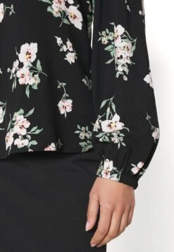 Vero Moda Petite Vmeasy Volume Top- Blouse - Black Aop/Sandy Black -Vero Moda 6a77704657324113a8c4ad06f5c2ea76