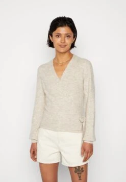 Vero Moda Vmrubellefile Wrap Cardigan - Cardigan - Off-White