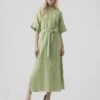 Vero Moda Vmnatali Nia 2/4 CalfWvn - Shirt Dress - Reseda 2 Vero Moda Vmnatali Nia 2/4 CalfWvn - Shirt Dress - Reseda -Vero Moda 6b7db722d89041b5b0801ad60fd9f01a