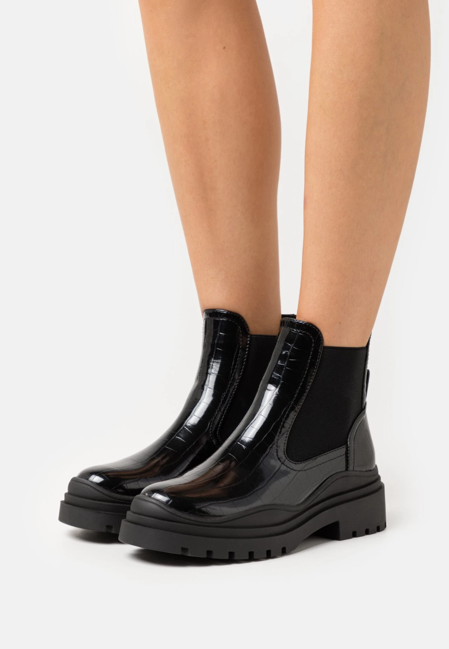 Vero Moda Vmboat - Platform Ankle Boots - Black 3 Vero Moda Vmboat - Platform Ankle Boots - Black