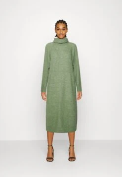 Vero Moda Vmdaniela Cowlneck Dress - Jumper Dress - Loden Frost/Melange