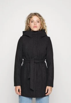 Vero Moda VmclasslivaJacket- Short Coat - Dark Grey Melange