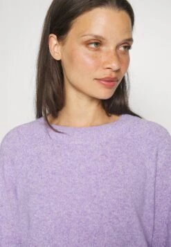 Vero Moda Petite Vmdoffy O Neck - Jumper - Mottled Lilac -Vero Moda 71bc7f45959e450c92347e678af9beb0