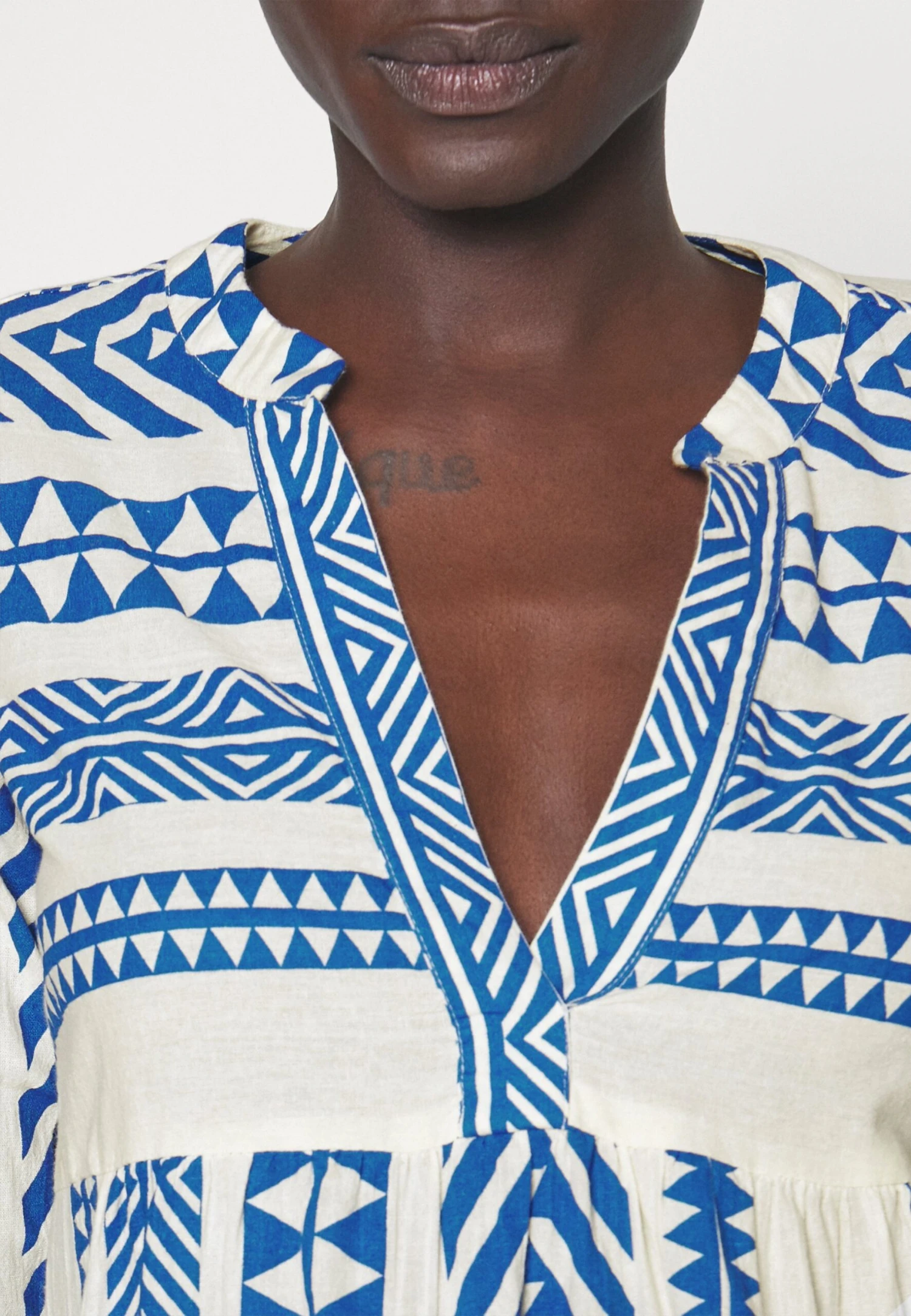 Vero Moda Tall Vmdicthe - Day Dress - Birch/Ibiza Skydiver 9 Vero Moda Tall Vmdicthe - Day Dress - Birch/Ibiza Skydiver - Image 7