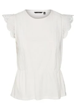 Vero Moda Vmcaia- Print T-Shirt - Snow White -Vero Moda 73689f8a133e45b791dcc39f4fa7f78f