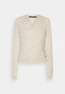 Vero Moda Vmrubellefile Wrap Cardigan - Cardigan - Off-White -Vero Moda 73e3414926af4ab193ad24862d64d193