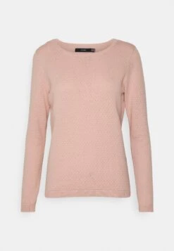 Vero Moda Petite Vmcare Structure O Neck- Jumper - Misty Rose -Vero Moda 74d663022c6f49dc8fdfe6bf17631275