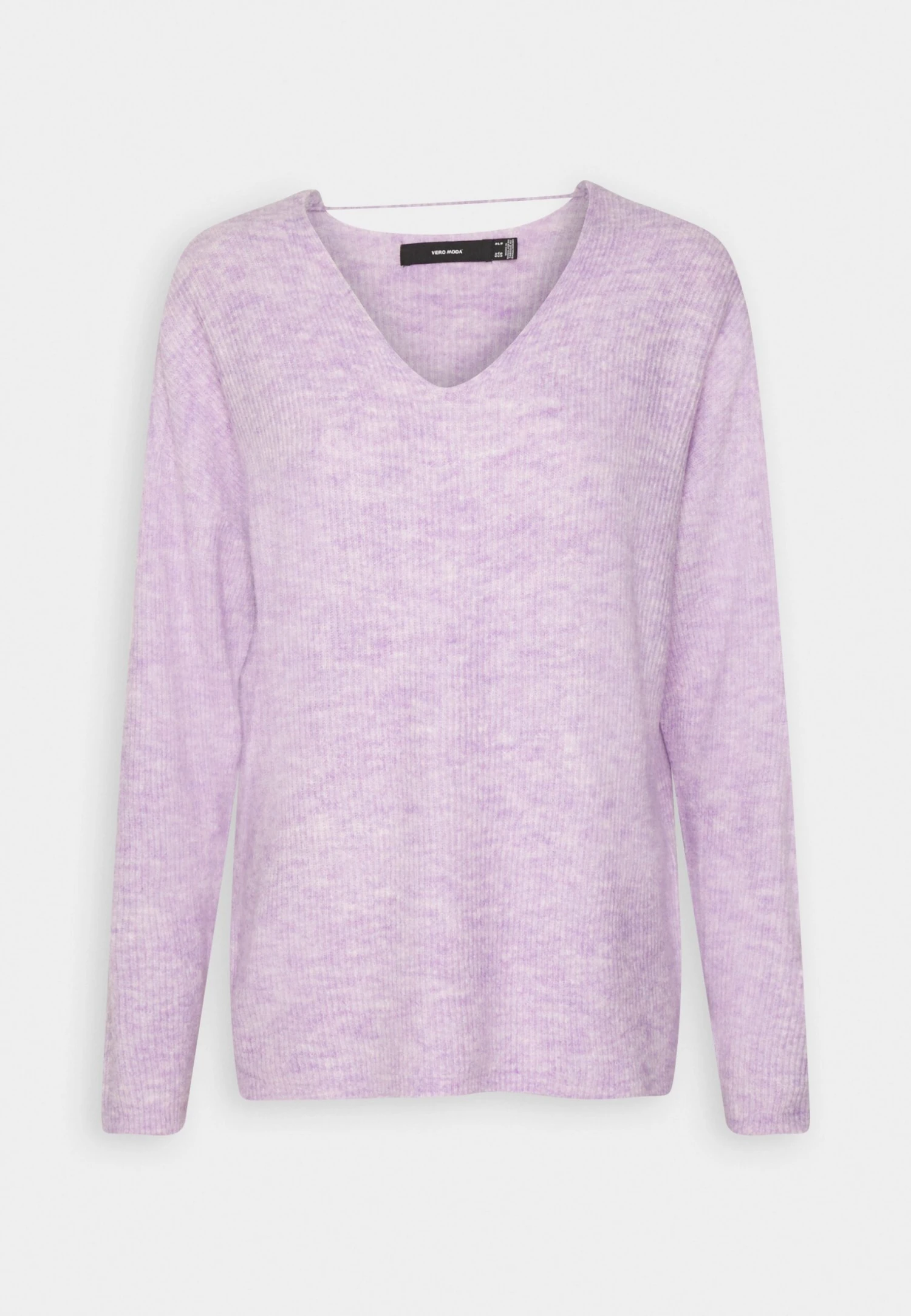Vero Moda Vmcrewlefile Ls V-Neck Noos - Jumper - Orchid Bloom 6 Vero Moda Vmcrewlefile Ls V-Neck Noos - Jumper - Orchid Bloom - Image 4
