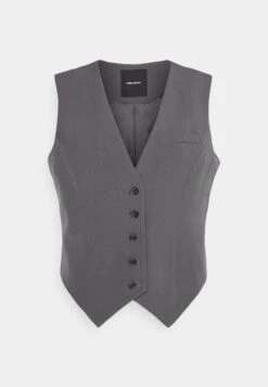 Vero Moda Tall Vmtroian Tailored Vest - Waistcoat - Grey -Vero Moda 764a38e4b4a1440b99b78c84d1b87178