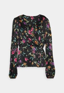 Vero Moda Tall Vmkleo V Neck Wrap - Blouse - Black -Vero Moda 77abbc5bb6434fa78c465b8eb7d75ea7