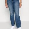 Vero Moda Curve Vmselma Flared Slit - Bootcut Jeans - Medium Blue Denim -Vero Moda 77f7e6d8ef8a432ebc426ee7256b46aa