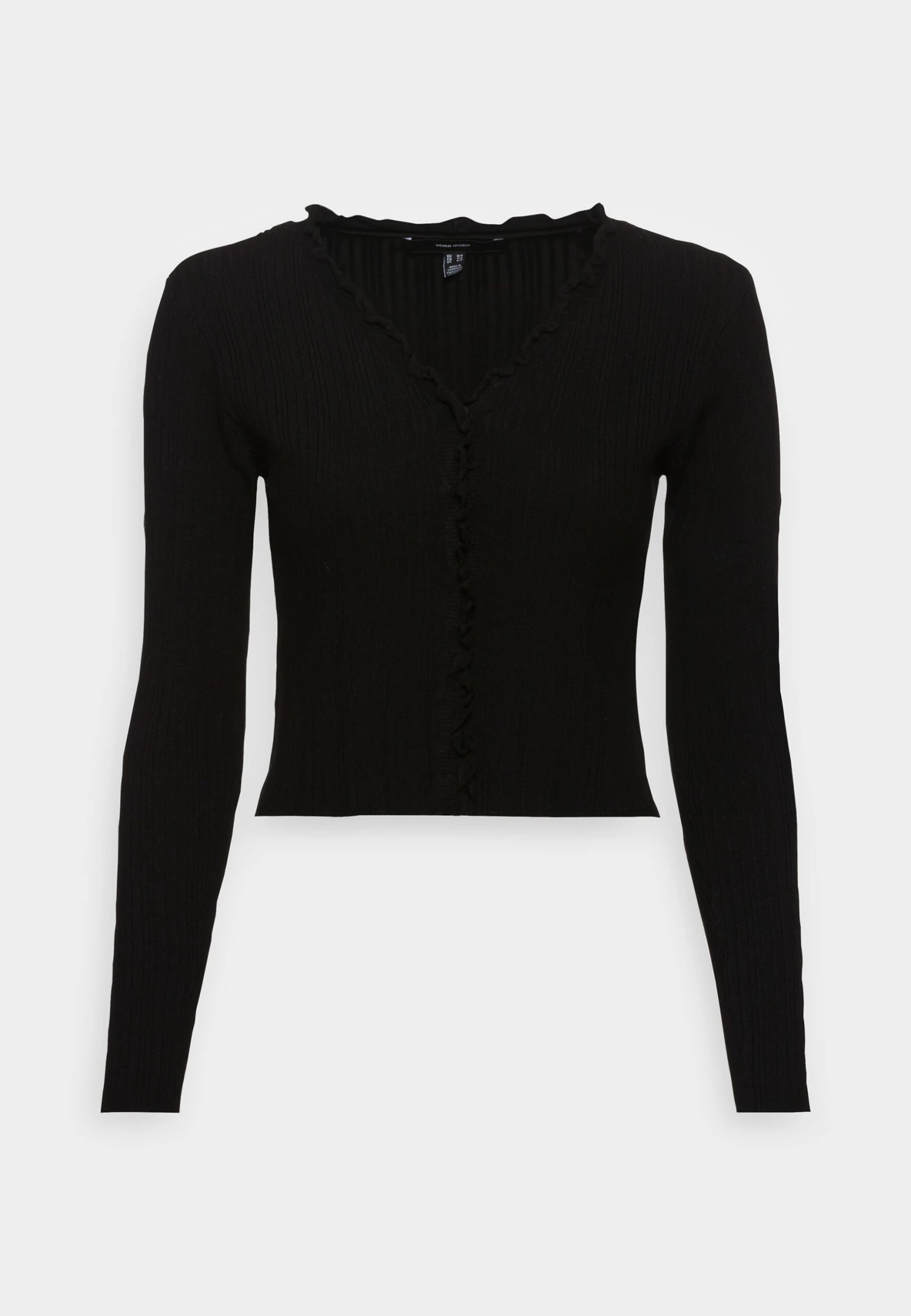 Vero Moda Petite Vmwillow Cardigan - Cardigan - Black 3 Vero Moda Petite Vmwillow Cardigan - Cardigan - Black