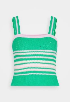 Vero Moda Vmmili Short Strap- Top - Bright Green/Bonbon/Irish Cream/Birch -Vero Moda 7e26015f44874c7ba31707943b1198ad