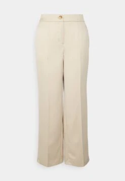 Vero Moda Petite Vmuvita Wide Pant - Trousers - Beige