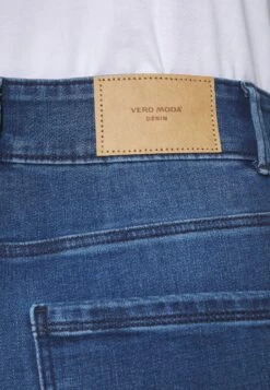 Vero Moda Tall Vmsophia Button- Shorts - Dark Blue Denim -Vero Moda 7fe28cbd9f764862a884d44865be1712