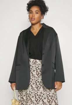 Vero Moda Curve Vmclena Pleat- Blouse - Black -Vero Moda 8036c166e4234adb9f478ef289d989ed