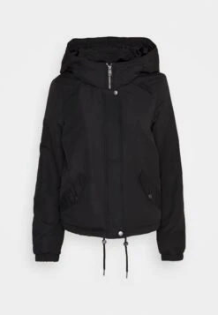 Vero Moda Tall Vmzoa Padded Short Parka - Light Jacket - Black -Vero Moda 8192dd1247b0434683f735cee0f3deb0
