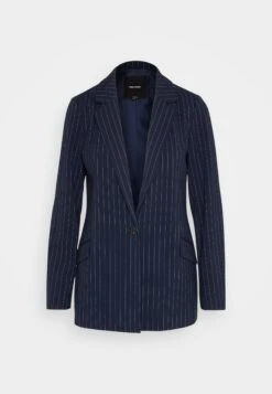 Vero Moda Vmlistakia Pinstripe- Blazer - Navy/Birch -Vero Moda 8293037e26764462914c279270ea5844