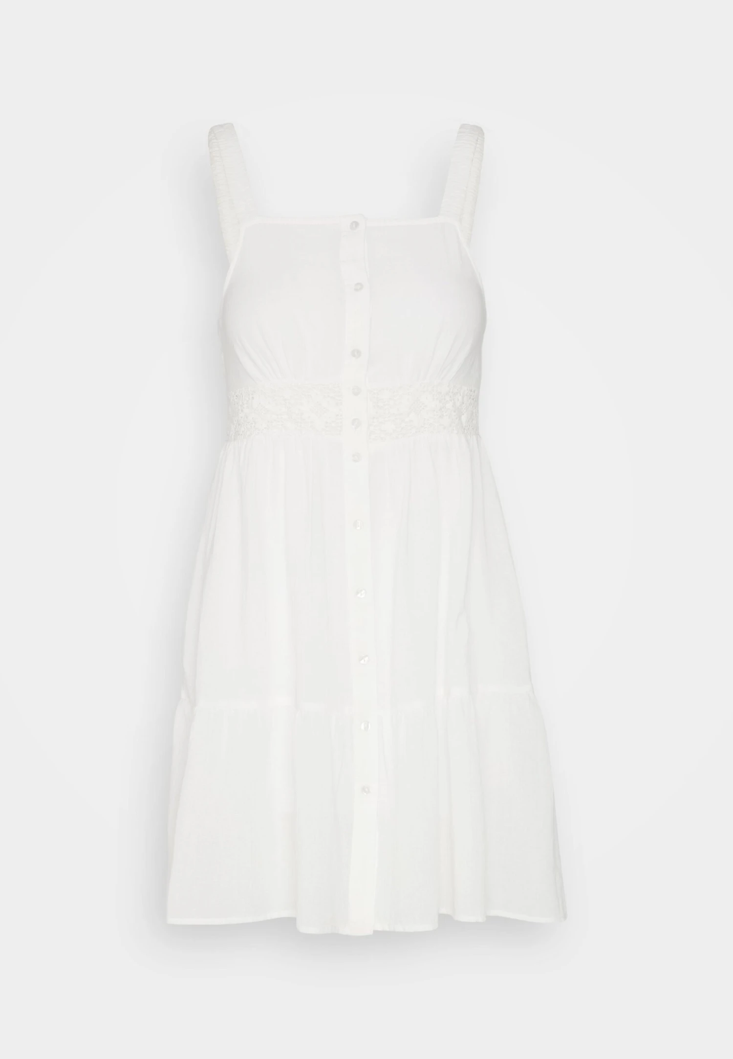 Vero Moda Vmmilan Short Dress - Shirt Dress - Snow White 7 Vero Moda Vmmilan Short Dress - Shirt Dress - Snow White - Image 5
