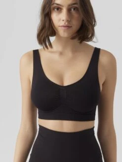 Vero Moda Vmtammy Seamless Bra 2 Pack - Bustier - Black -Vero Moda 83c50cb5300046e1b915b40ae4be83b7