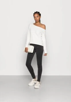 Vero Moda Vmseven - Jeans Skinny Fit - Dark Grey Denim -Vero Moda 861424b8c43d4312b32906817cf3e01e